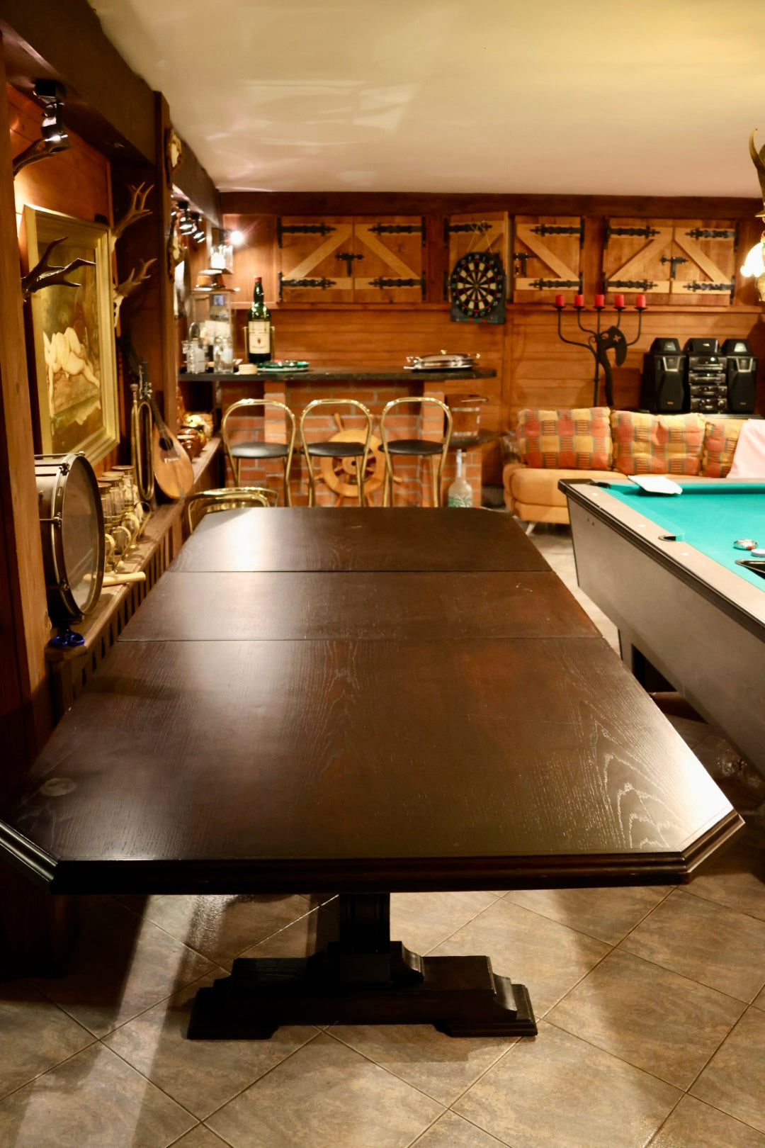 Stół dębowy + 8 krzeseł