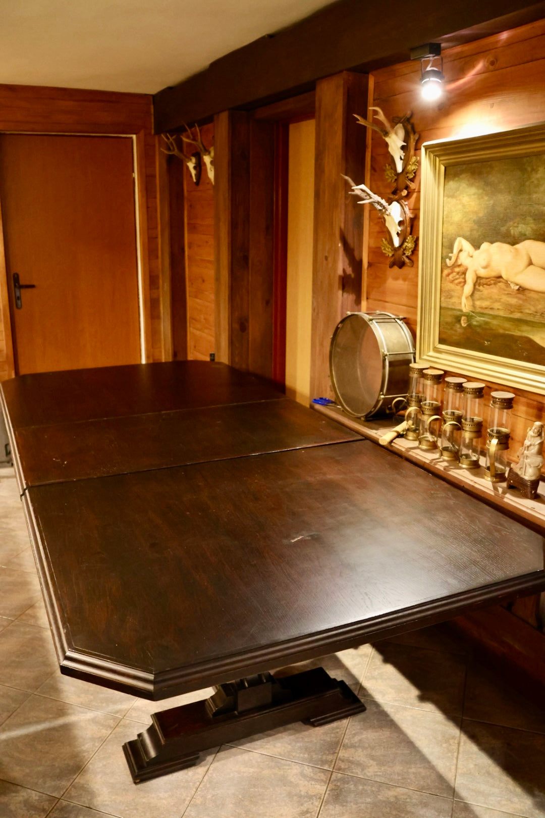 Stół dębowy + 8 krzeseł