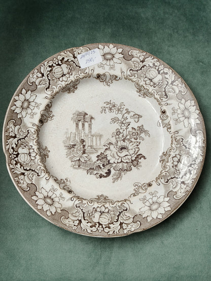 Talerz dekoracjny, porcelanowy Kleopatra