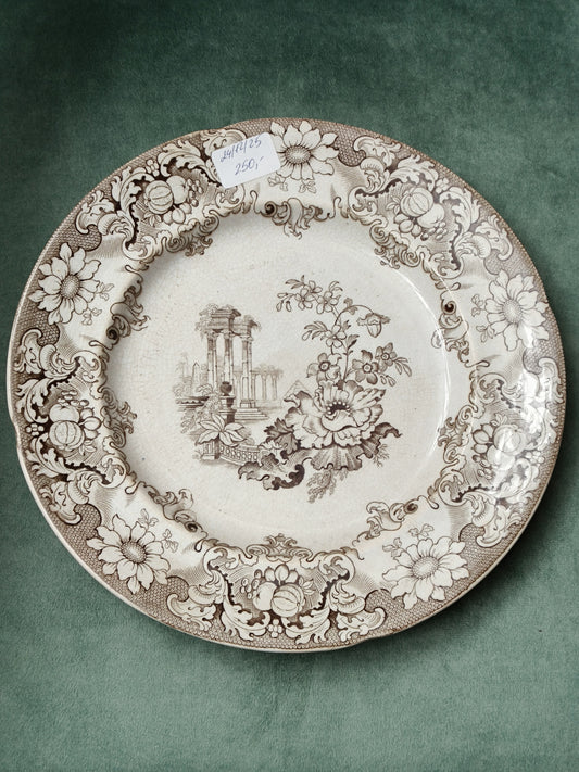 Talerz dekoracjny, porcelanowy Kleopatra