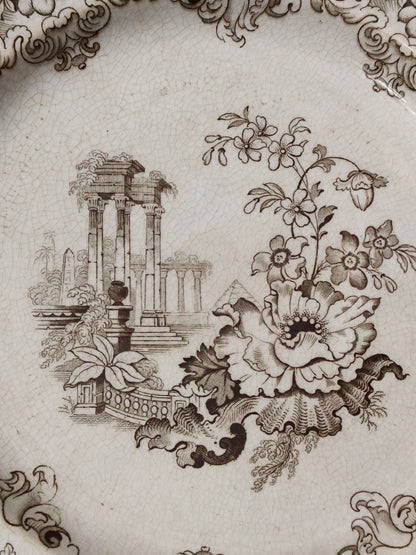 Talerz dekoracjny, porcelanowy Kleopatra