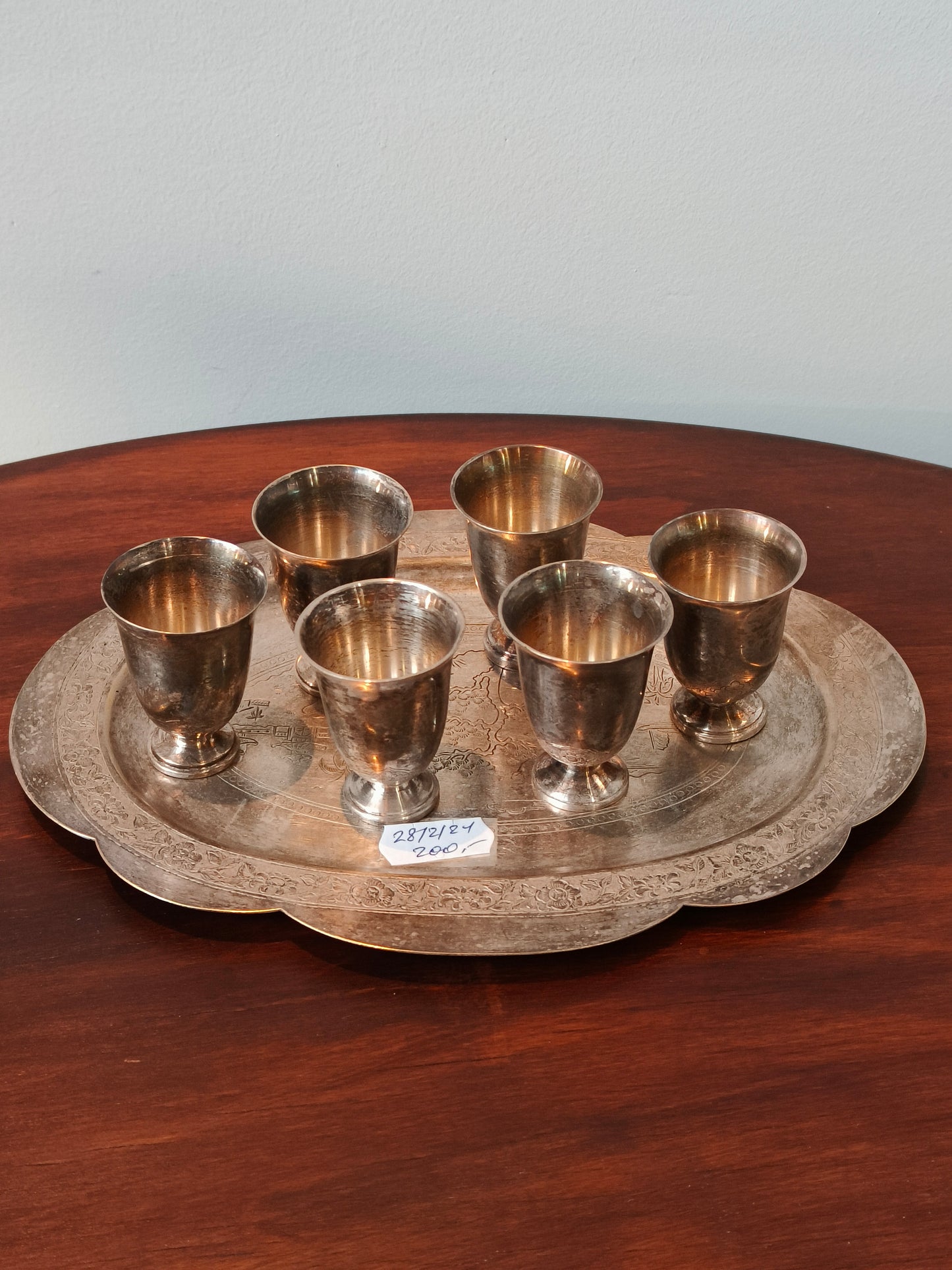 Kieliszki z paterką