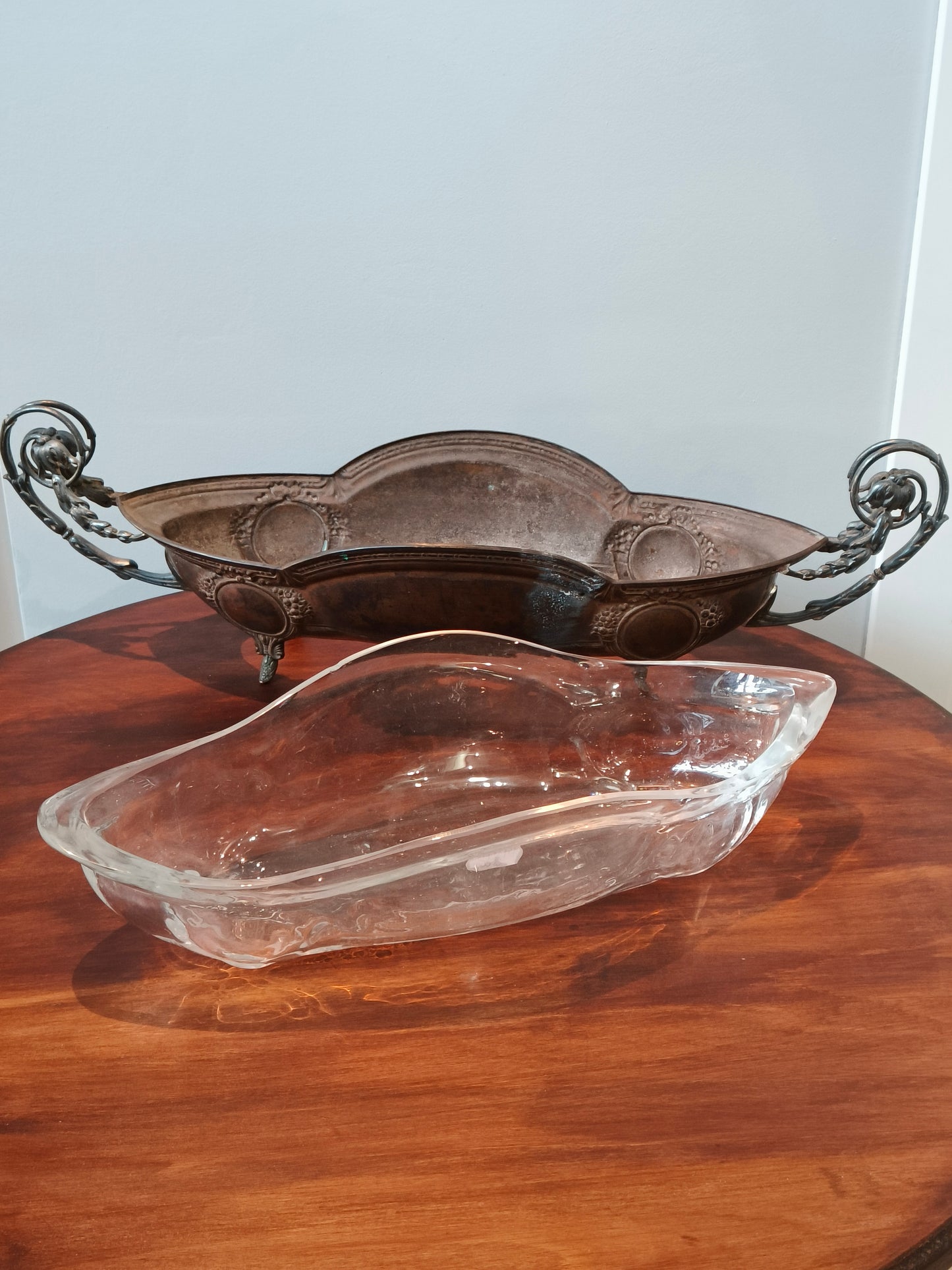 Żardiniera platerowana