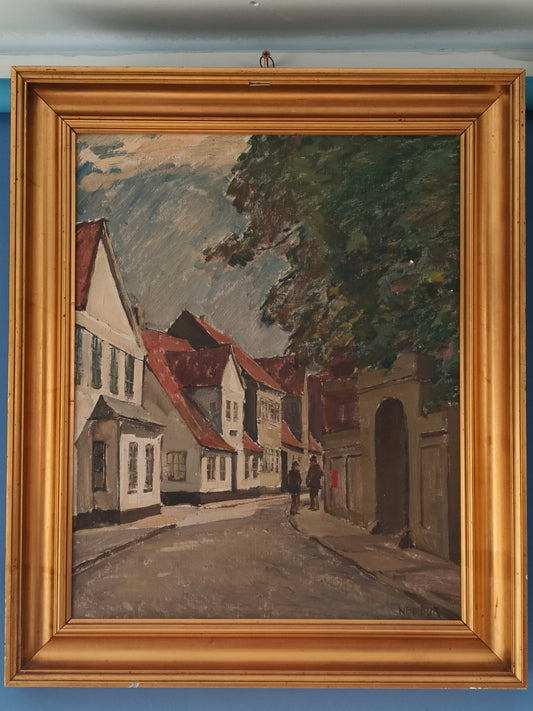 Obraz, olej na płótnie, Niels Holbak