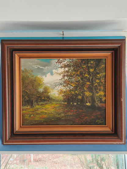 Obraz, olej na płótnie, Th. de Leeuw