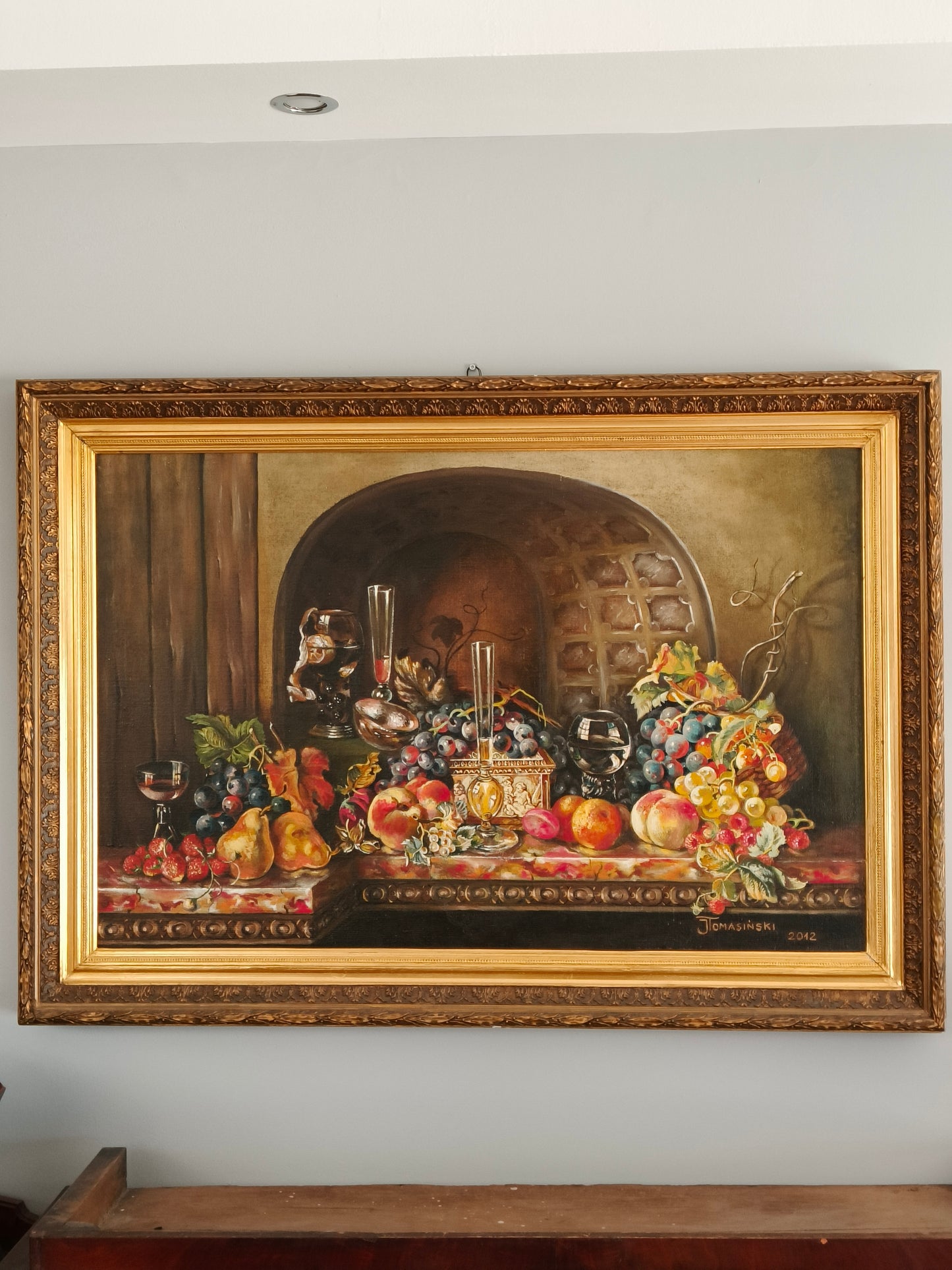 Obraz martwa natura, Tomasiński