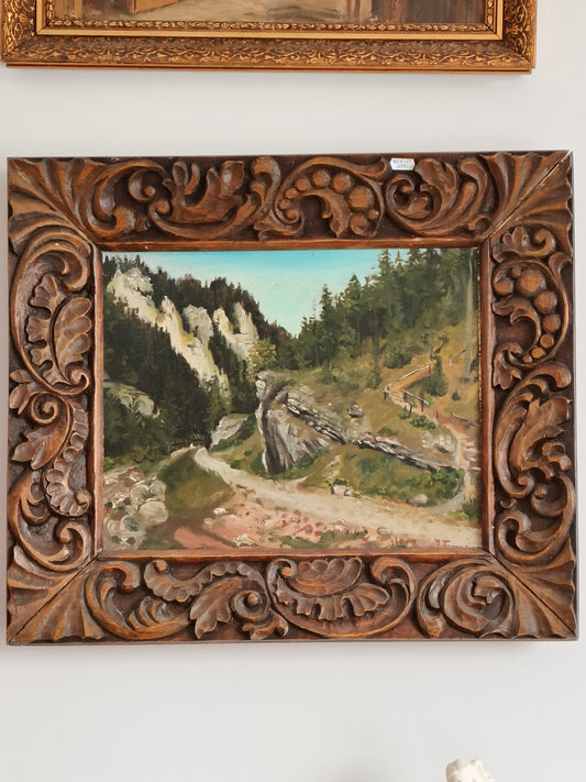 Obraz, olej na płótnie, Tomasiński