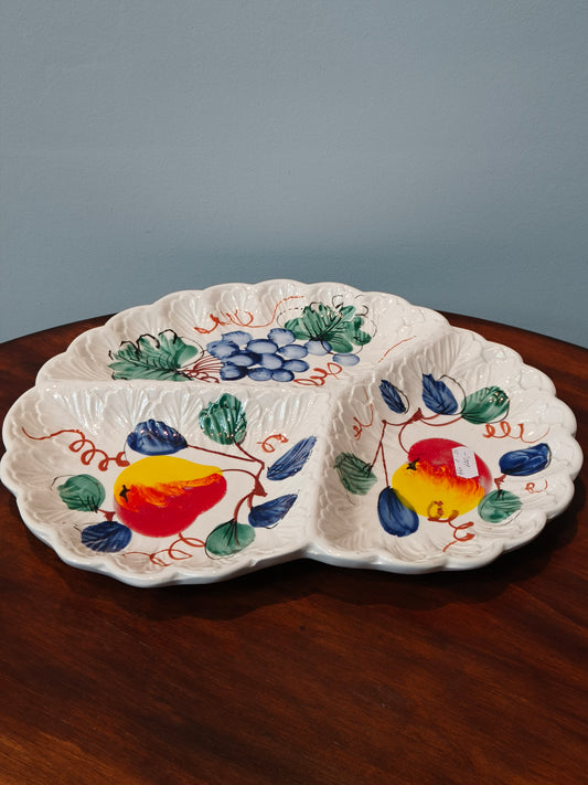 Patera porcelanowa hand made, sygnatura