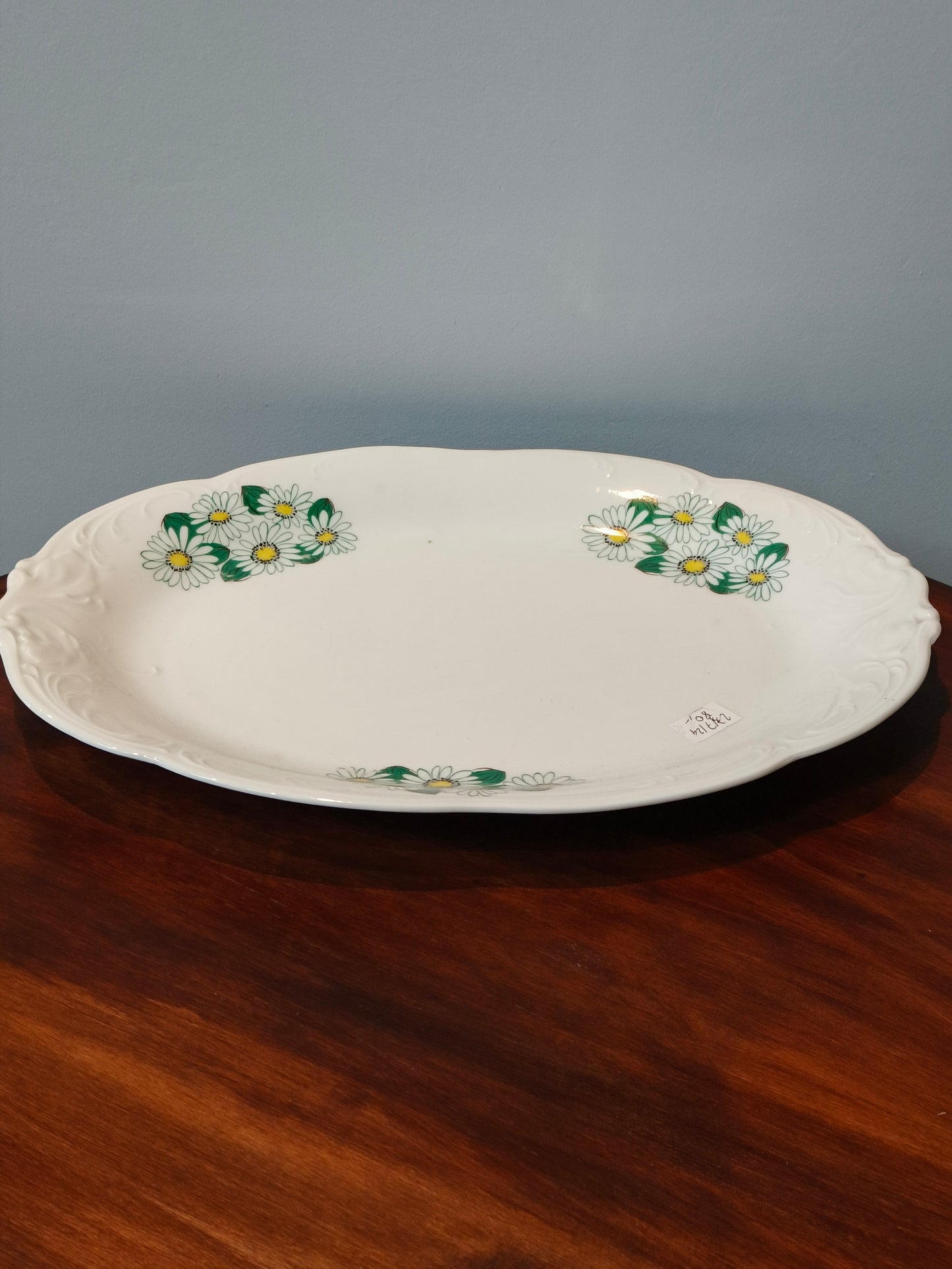 Półmisek, polska porcelana stokrotki, Wawel