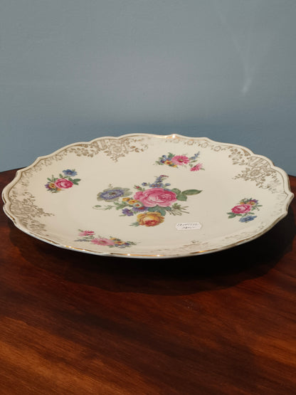 Patera, talerz dekoracyjny porcelanowy, Roschutz