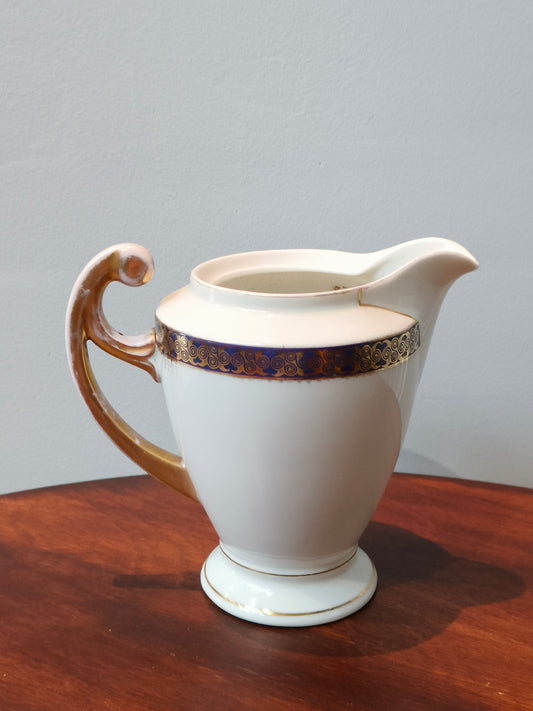 Mlecznik porcelanowy sygnowany Czechosłowakia