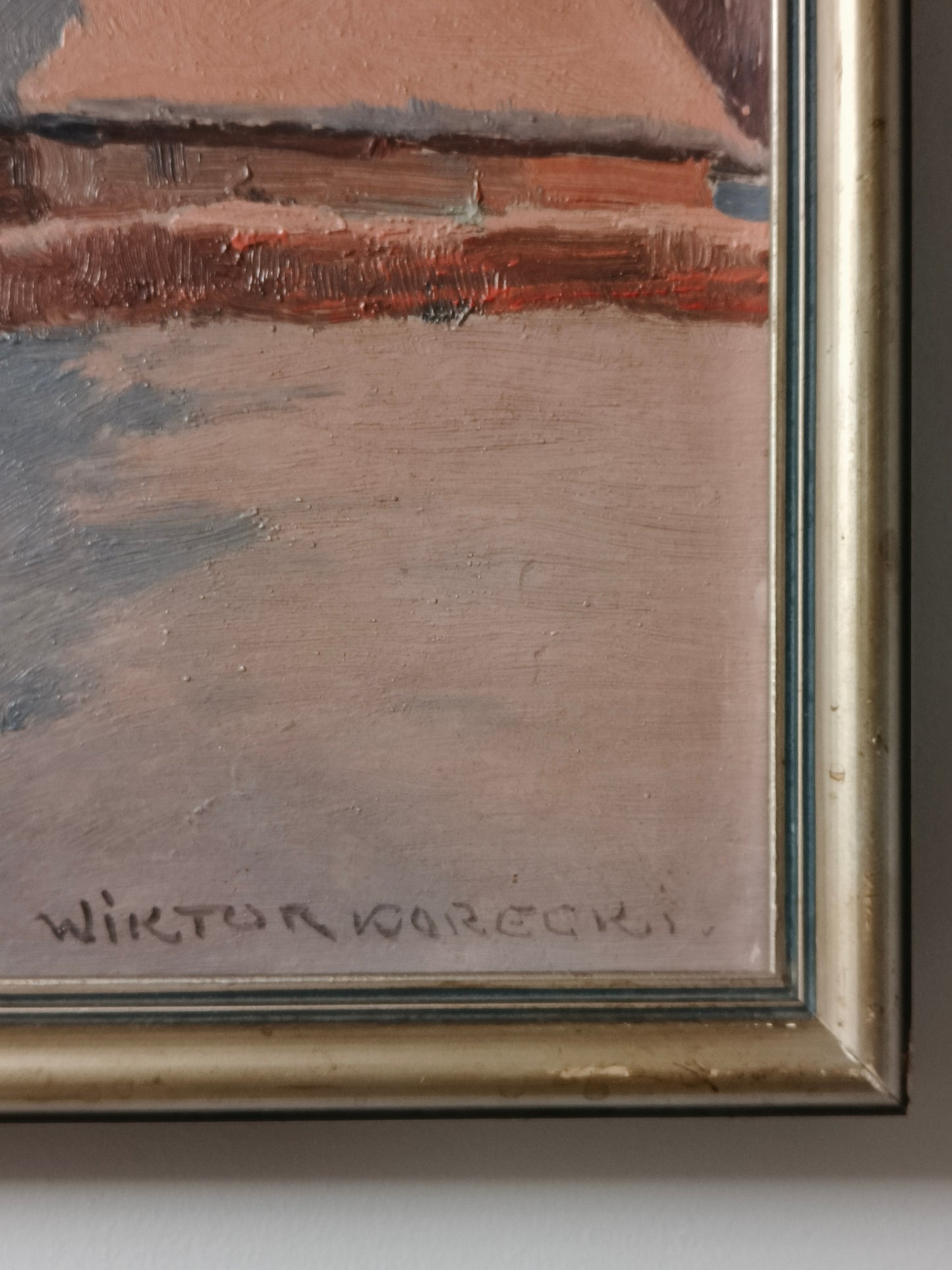 Obraz W. Korecki (1897-1980) "Zimowy pejzaż"