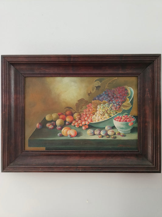 Obraz Martwa natura, J. Tomasiński