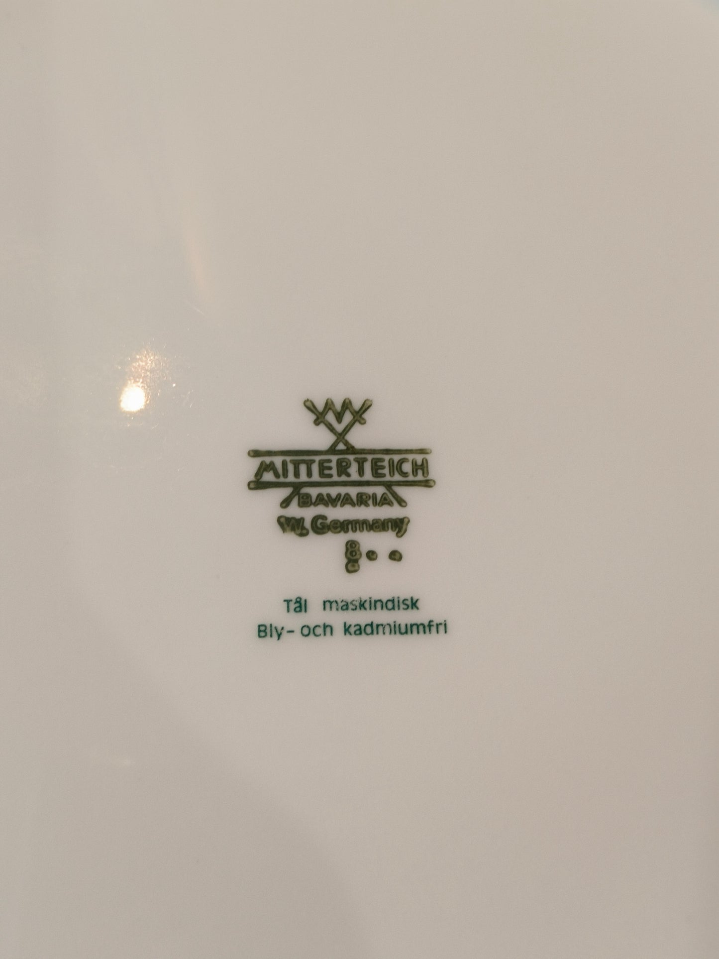 Talerz porcelanowy Mitterteich Bavaria