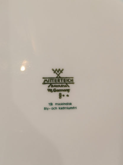 Talerz porcelanowy Mitterteich Bavaria
