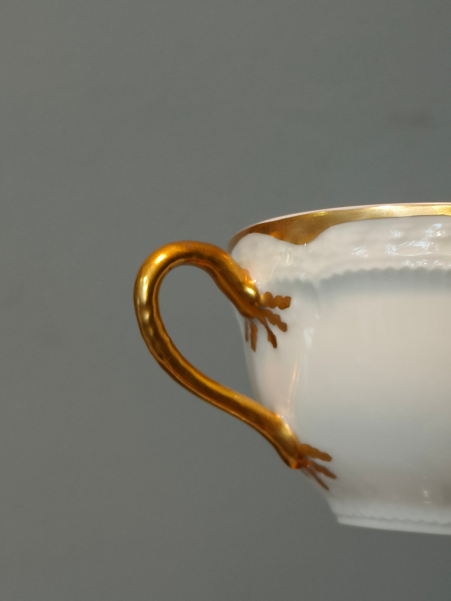 Bulionówki porcelana Lemoges, 9 szt.