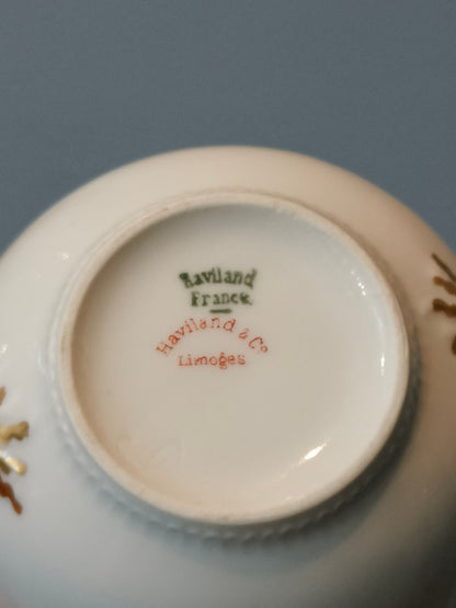 Bulionówki porcelana Lemoges, 9 szt.