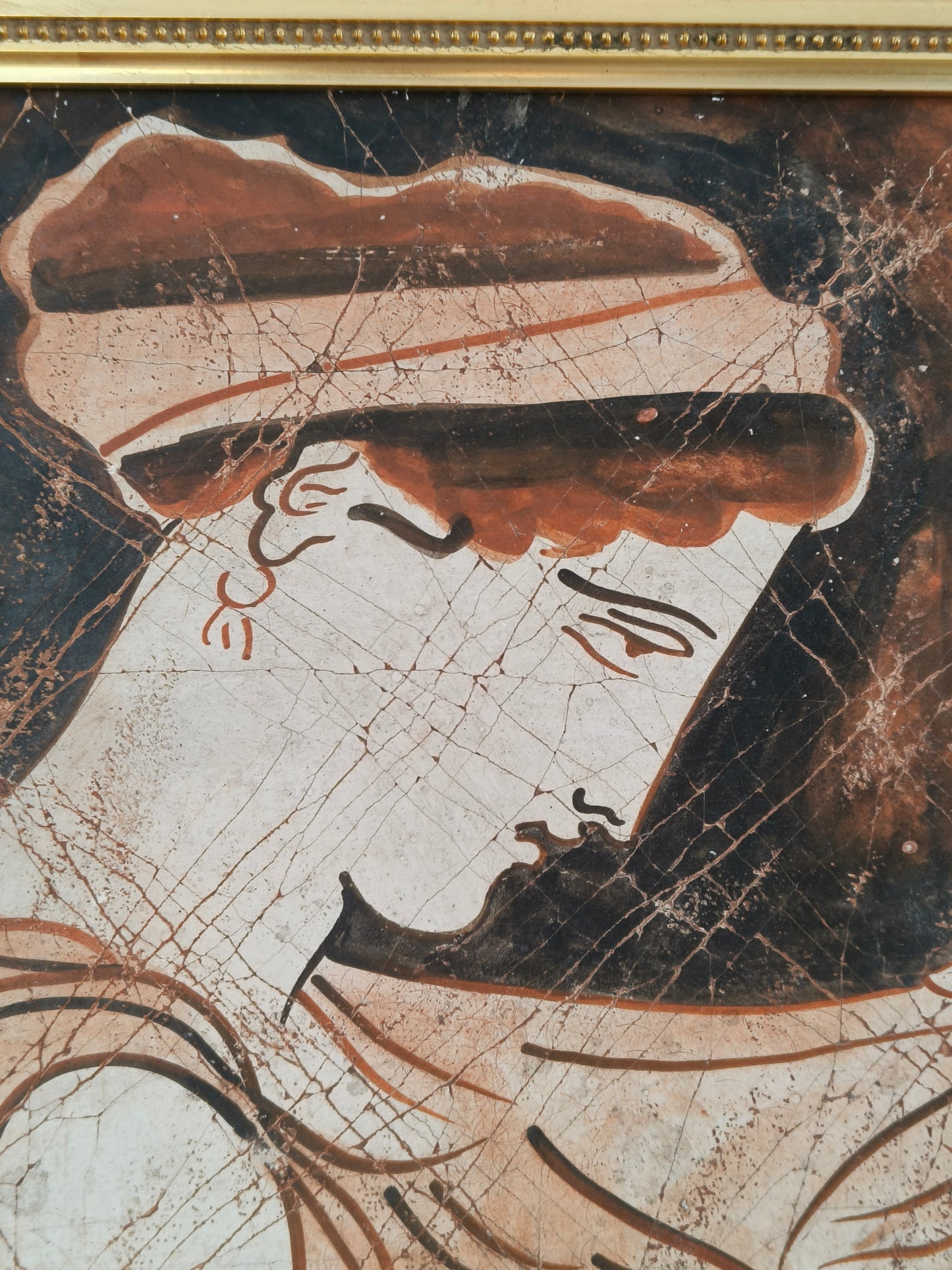Picture, Greek plaque in a frame