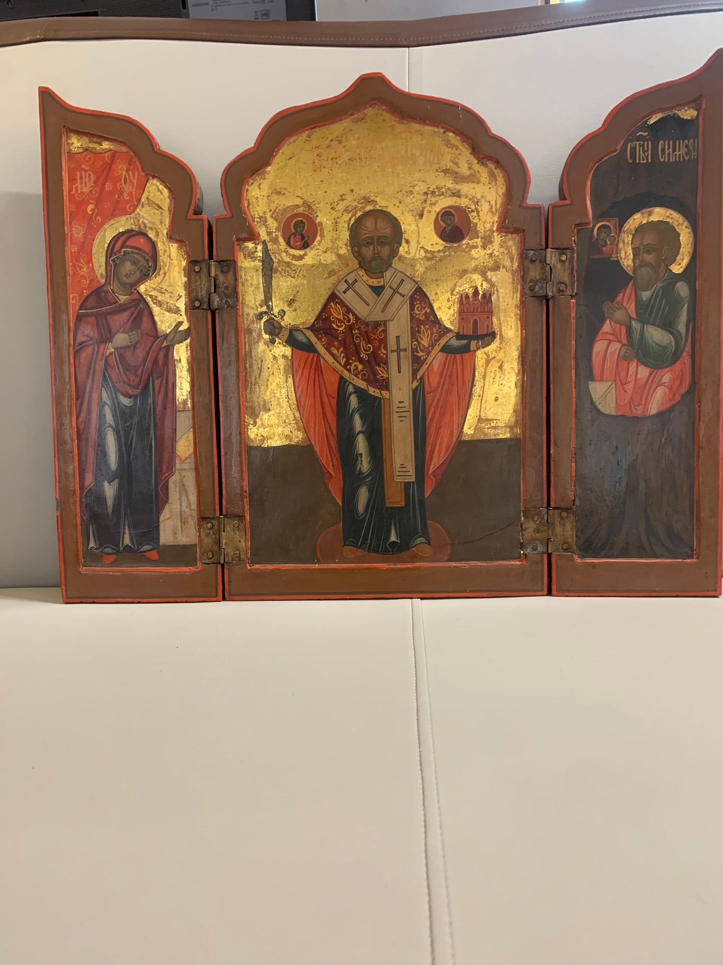 Ikona Podróżna, tryptyk XIX w