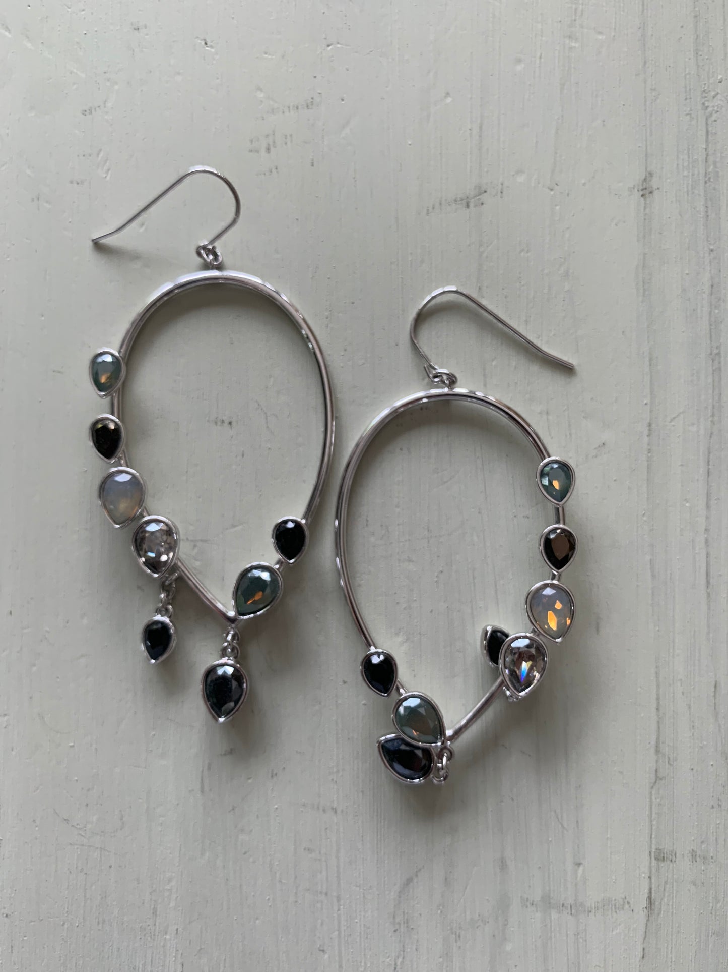 Kolczyki Swarovski, stal chirurgiczna