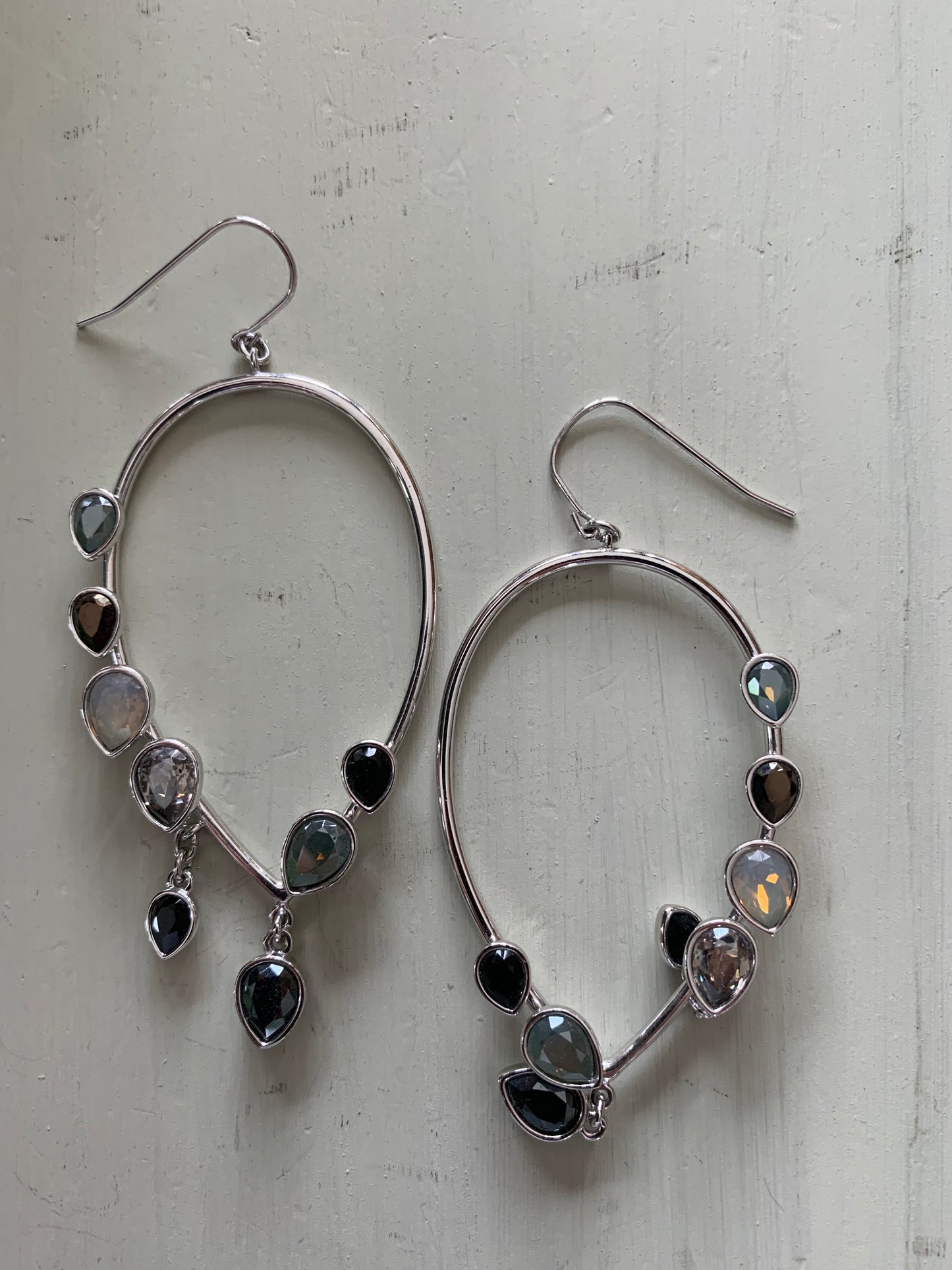 Kolczyki Swarovski, stal chirurgiczna