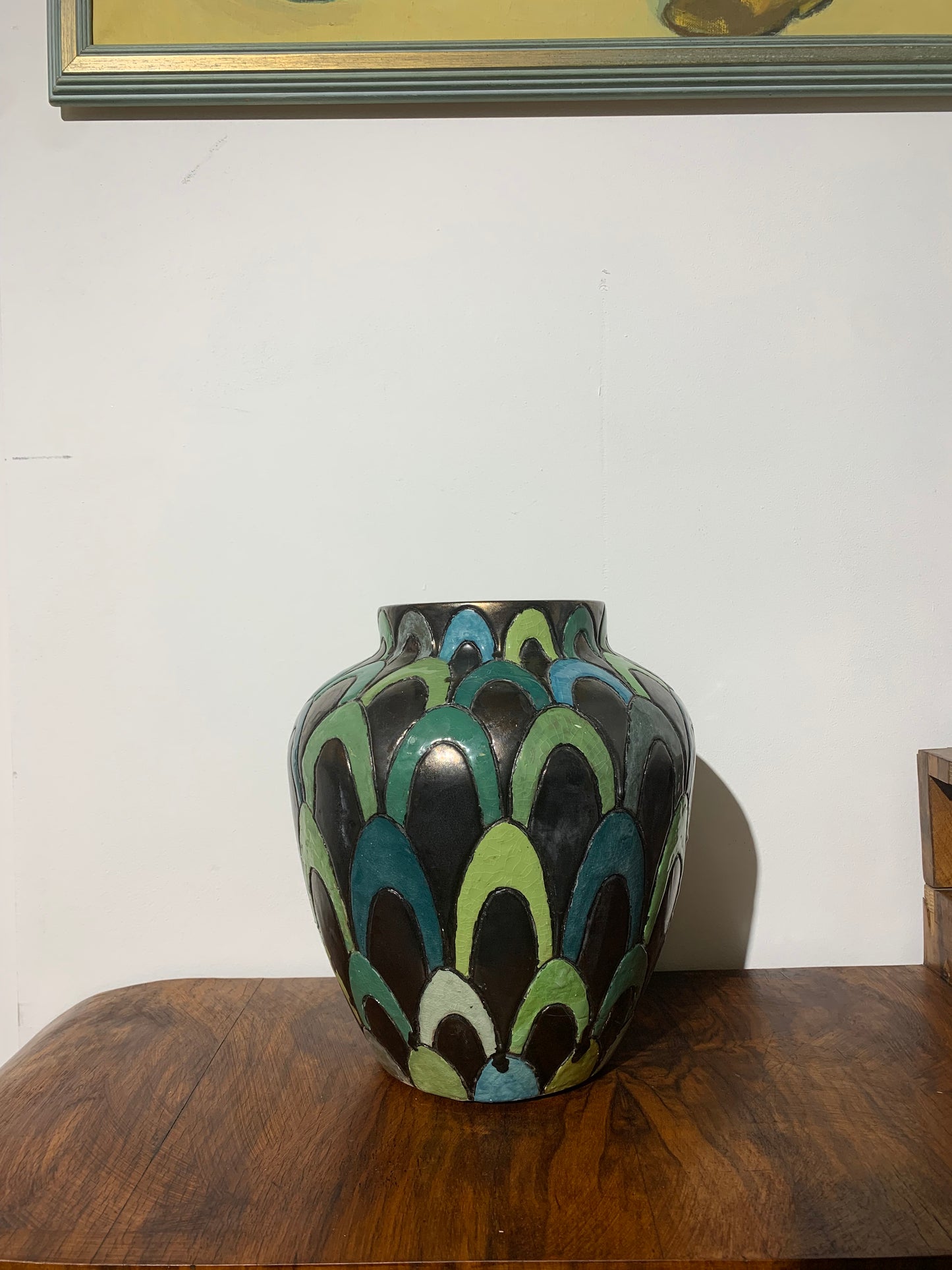 Wazon pękaty ceramika Hand Made