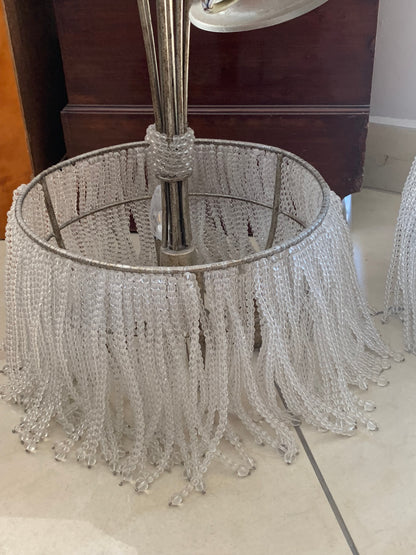 Lampy sufitowe z koralików Vintage  2 szt.  komplet