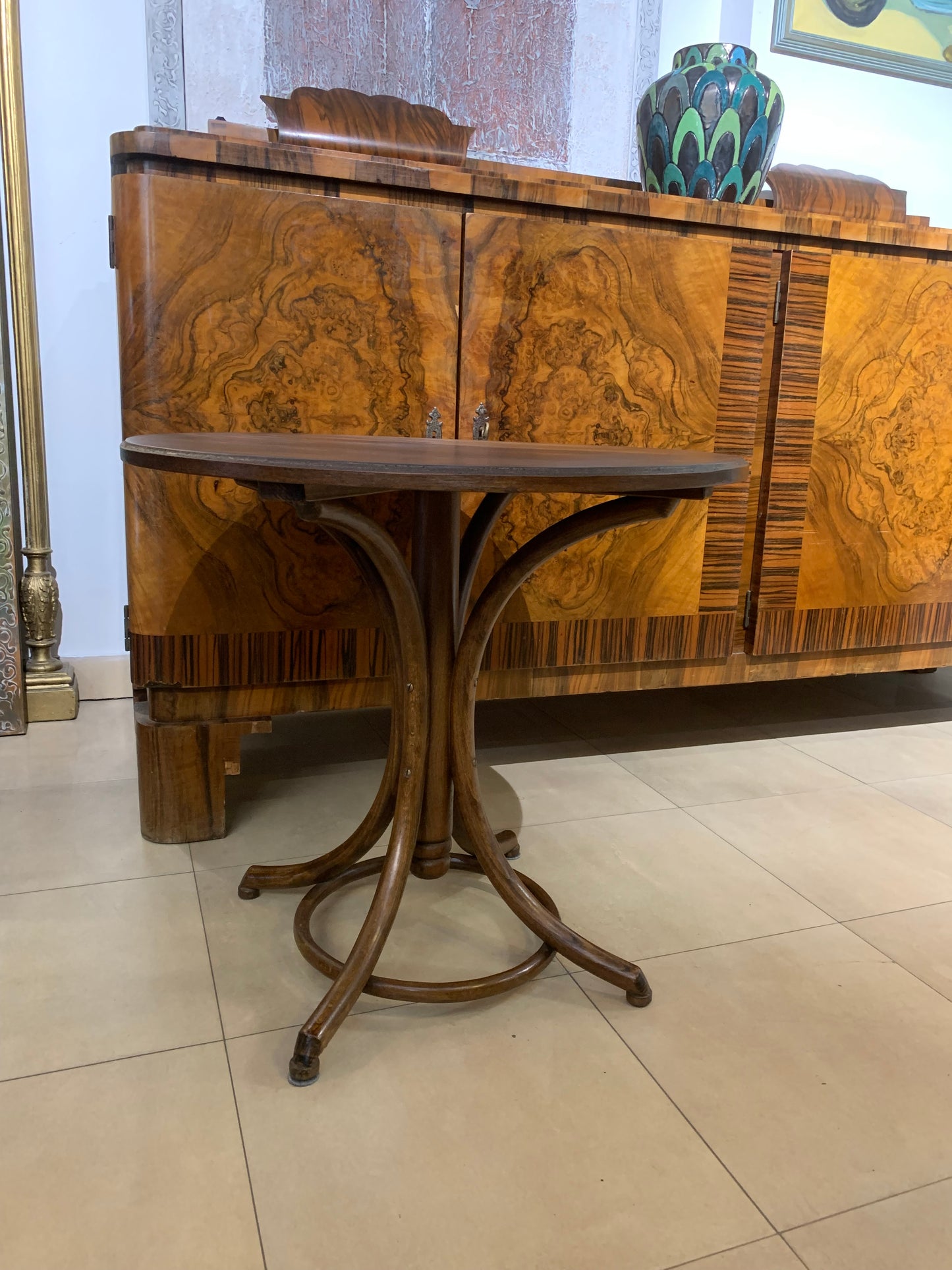 Stolik kawowy, okrągły Thonet
