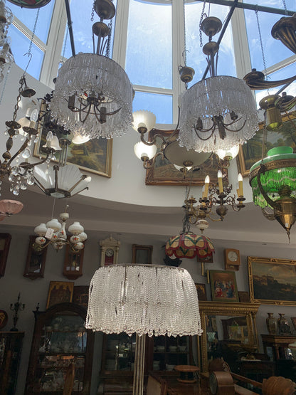 Lampy sufitowe z koralików Vintage  2 szt.  komplet