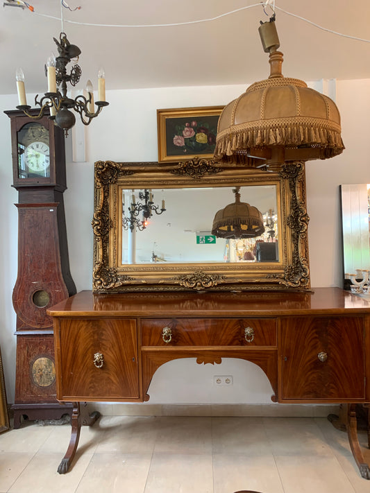 Bufet, duża, stylowa komoda mahoniowa