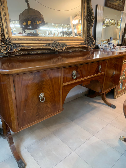 Bufet, duża, stylowa komoda mahoniowa