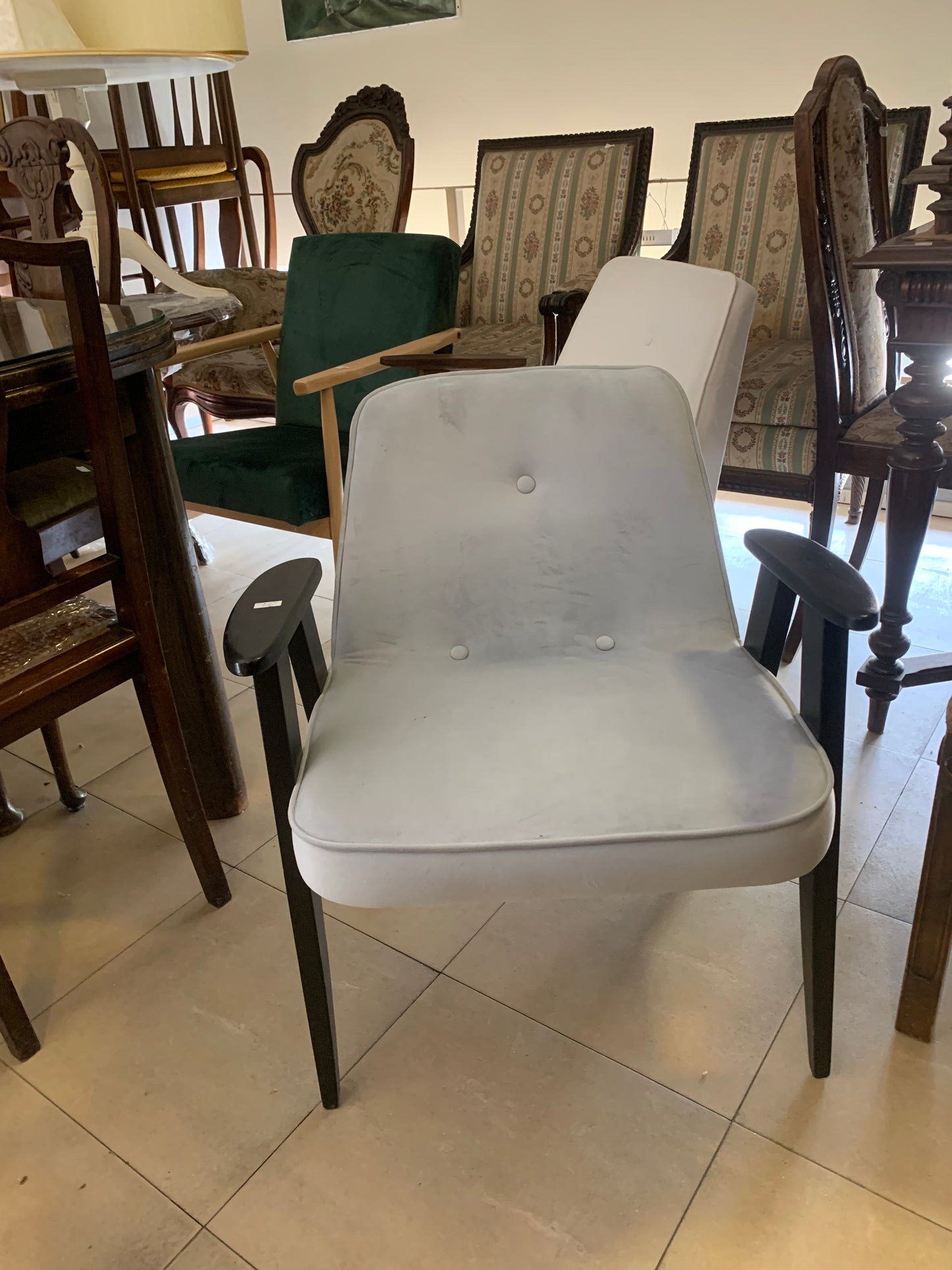 Fotel Chierowski 366, PRL, po renowacji