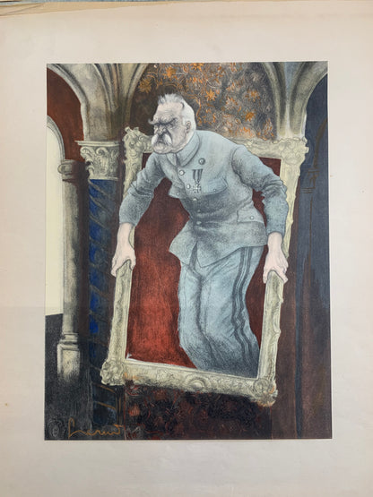 Marszałek Piłsudzki w 13 karykaturach, Z. Czermański, Paryż 1931