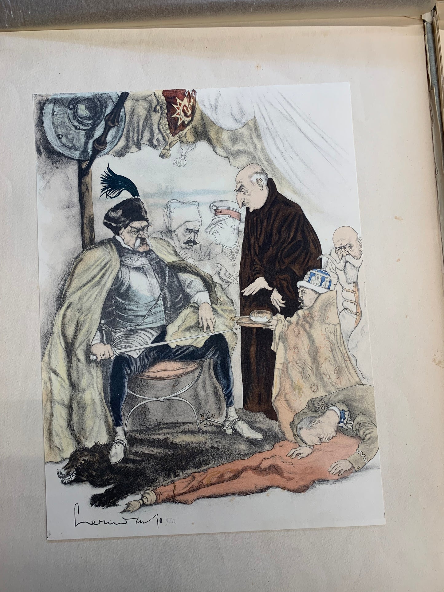 Marszałek Piłsudzki w 13 karykaturach, Z. Czermański, Paryż 1931