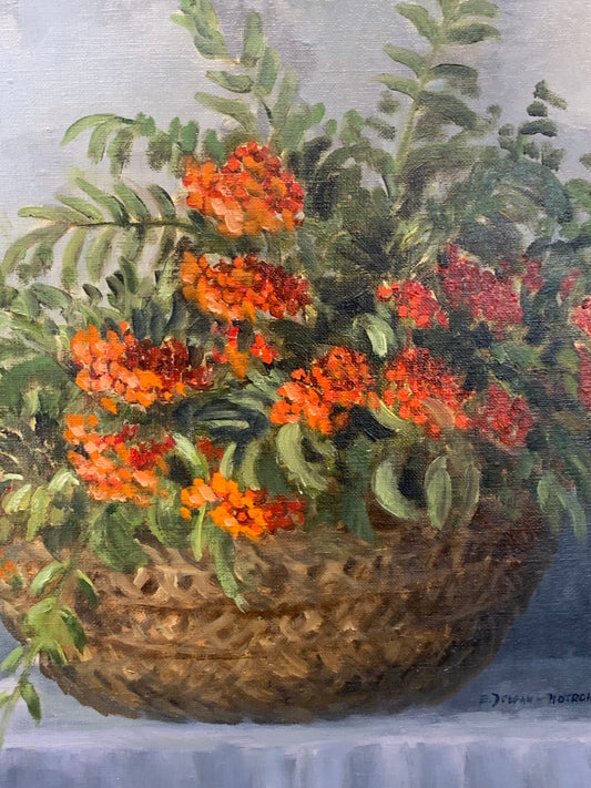 Obraz "Jarzębina" E. Dołgań-Piotrowska, 2019