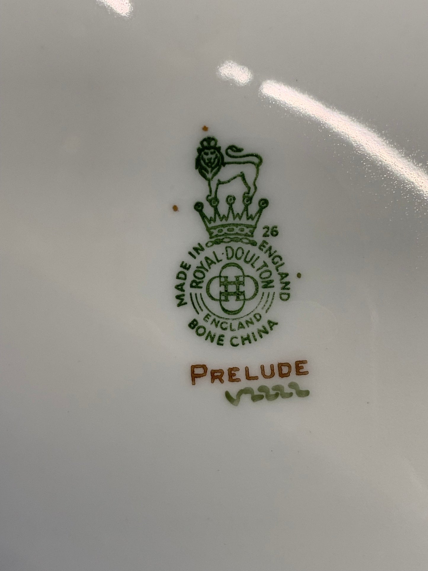 Serwis porcelanowy obiadowy na 6 osób VINTAGE
