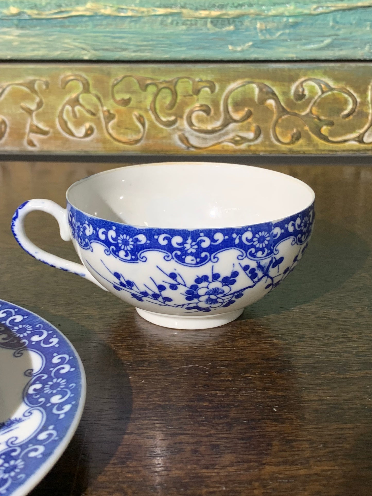 Filiżanka z japońskiej porcelany sygnowana
