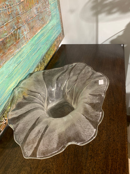 Szklana patera Rosenthal, sygnowana