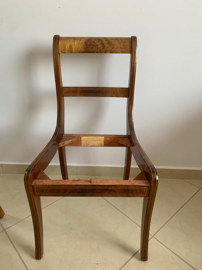 Stelaże krzesła w stylu Biedermeier Fabryki mebli Henrykow