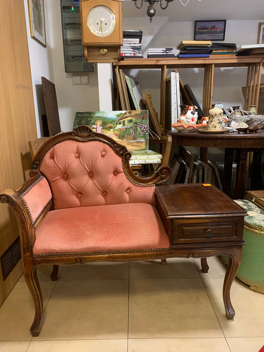 Siedzisko do przedpokoju, telefoniera