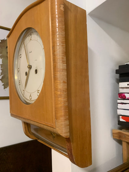 Zegar ścienny Art déco Mauthe gabinetowy VINTAGE