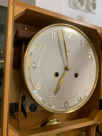 Zegar ścienny Art déco Mauthe gabinetowy VINTAGE