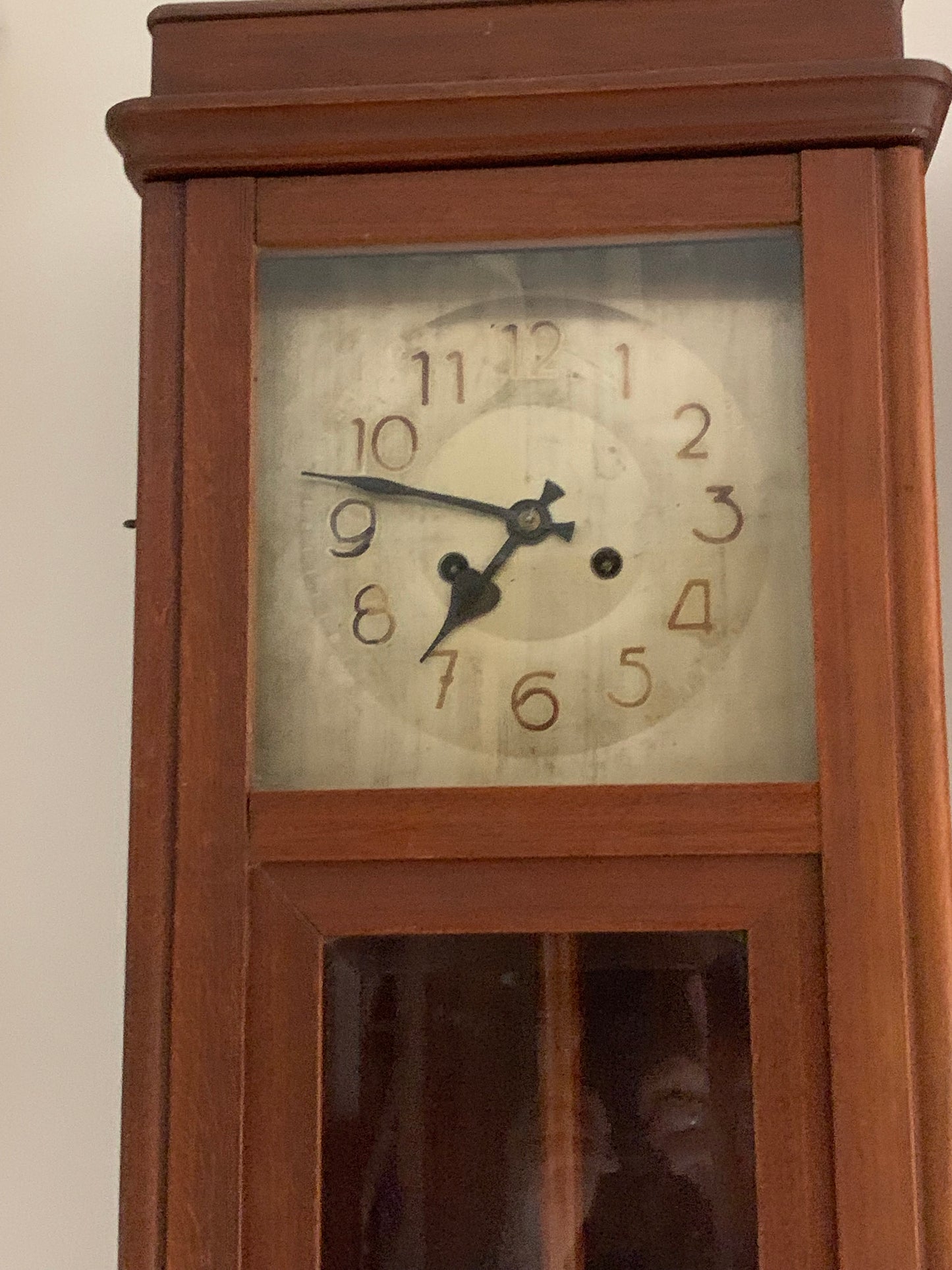 Zegar ścienny Art déco, lata 30-te