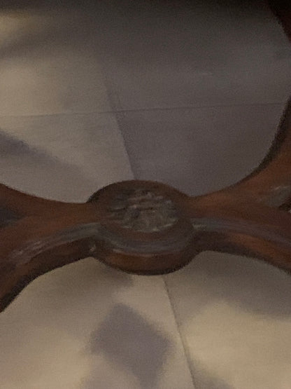 Stół obiadowy, krzyżak, drewniany