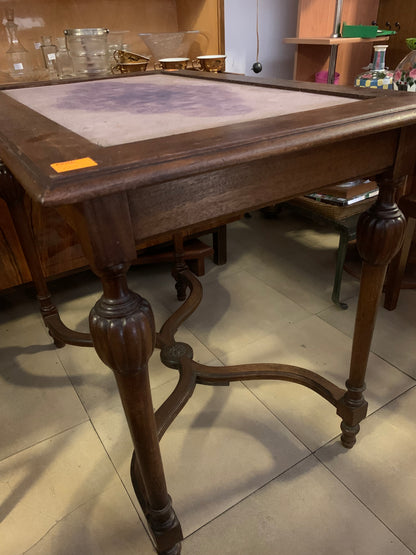 Stół obiadowy, krzyżak, drewniany