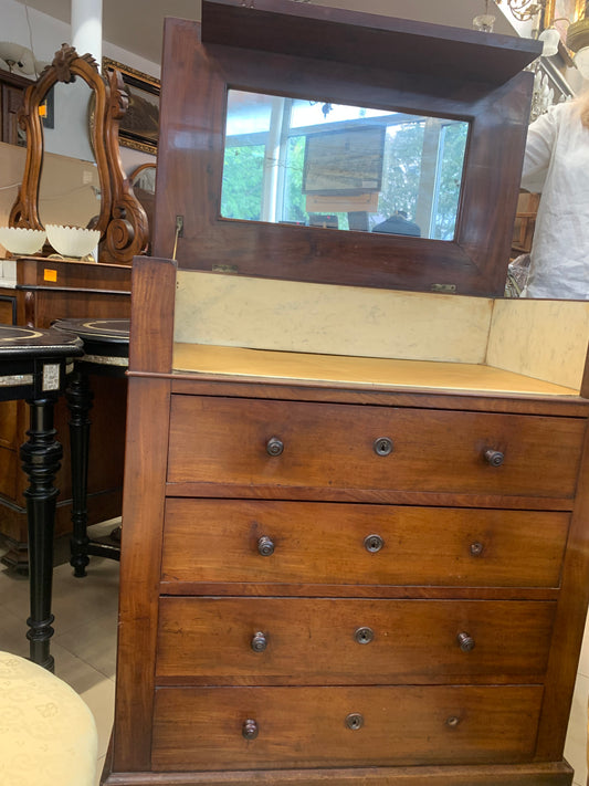 Komoda, toaletka z litego drewna