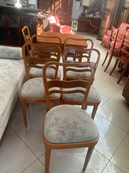 Krzesła THONET w stylu Art Deco komplet 8 szt.