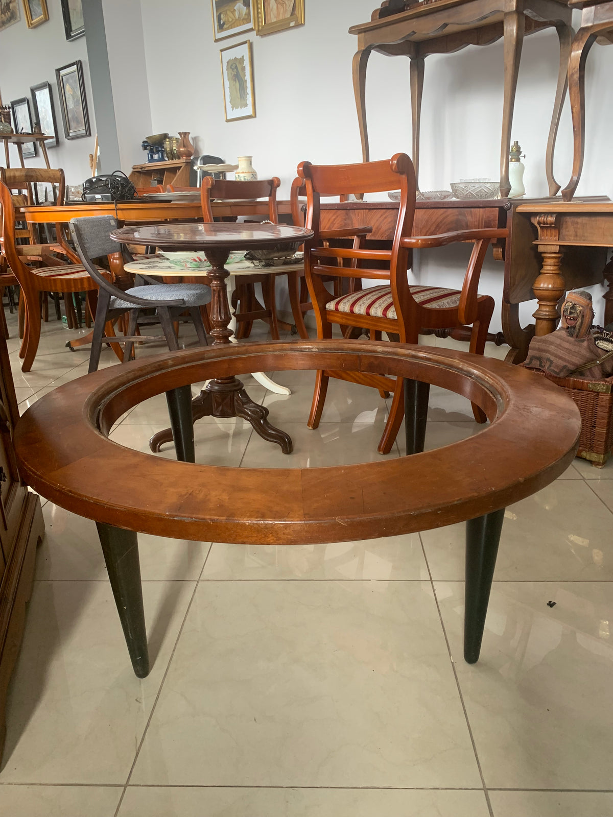 Stolik kawowy w stylu mid-century modern Vintage lata 50-e