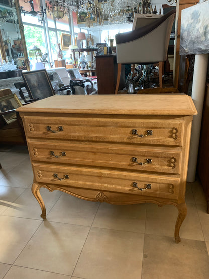 Komoda stylowa z surowej dębiny z szufladami