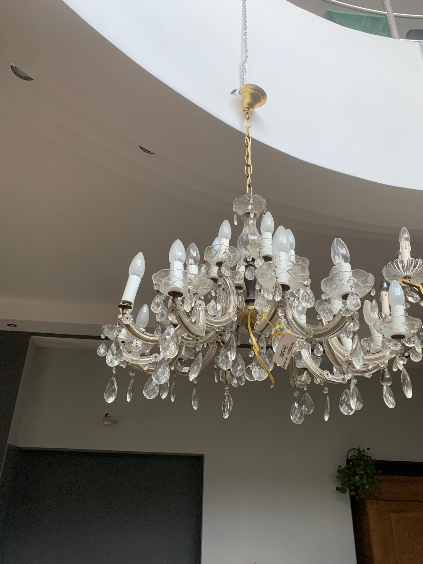 Żyrandol kryształowy Maria Teresa, na 18 żarówek